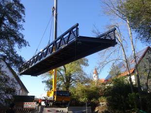 Fuß- und Radwegbrücke